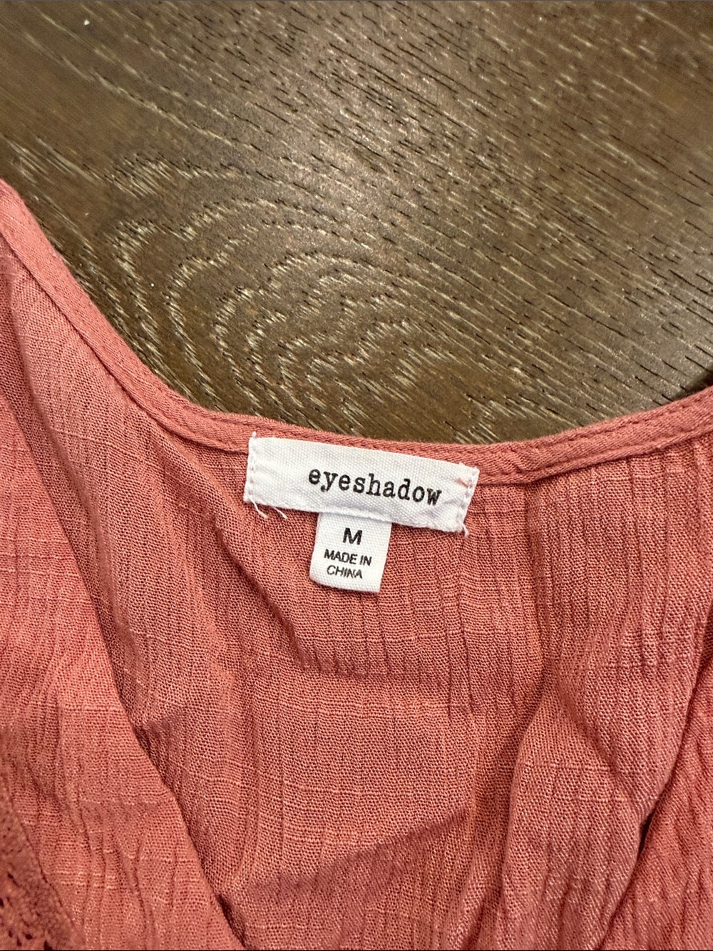 Eyeshadow Rose-Pink V-Neck Peplum Blouse - Picture 2 of 3